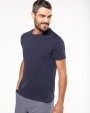 T-shirt KARIBAN Vintage heren-t-shirt met korte mouwen voor bedrukking &amp; borduring