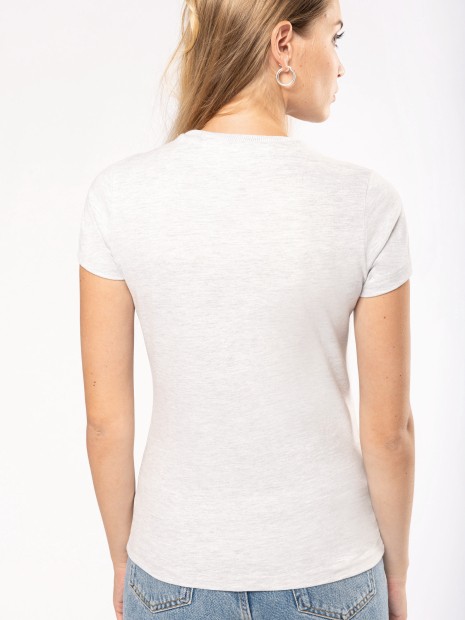 T-Shirts à personnaliser KARIBAN T-shirt vintage manches courtes femme 
