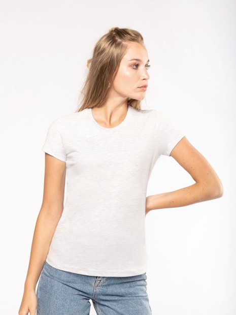 T-Shirts à personnaliser KARIBAN T-shirt vintage manches courtes femme 