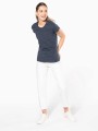 T-Shirts à personnaliser KARIBAN T-shirt vintage manches courtes femme 
