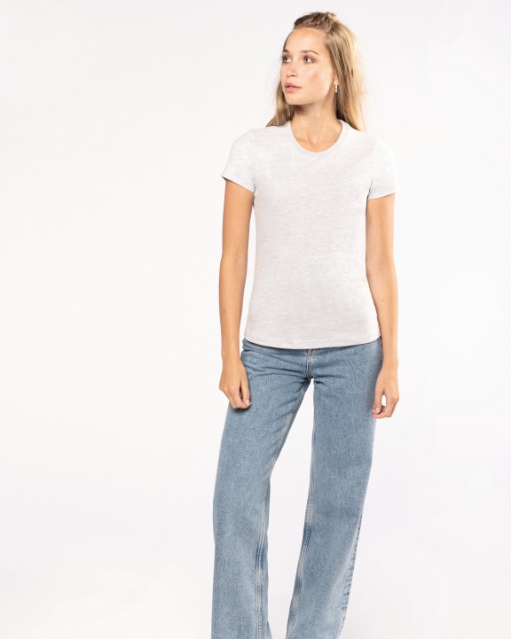T-shirt personnalisable KARIBAN T-shirt vintage manches courtes femme