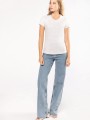 T-Shirts à personnaliser KARIBAN T-shirt vintage manches courtes femme 