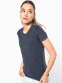 T-Shirts à personnaliser KARIBAN T-shirt vintage manches courtes femme 