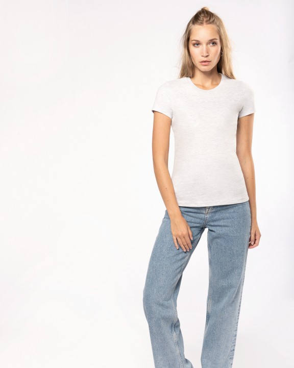 T-shirt personnalisable KARIBAN T-shirt vintage manches courtes femme