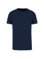 KARIBAN T-shirt manches courtes homme vintage bleu marine personnalisable