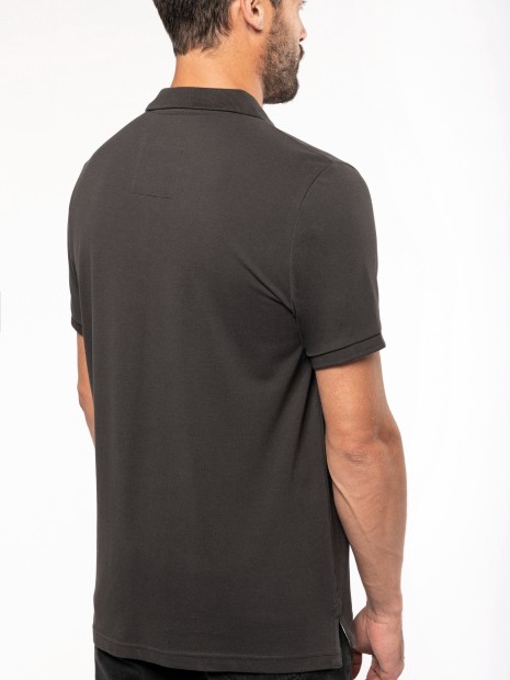Polos à personnaliser KARIBAN Polo vintage manches courtes homme 
