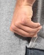 KARIBAN Kurzarm-Polohemd für Herren im Vintage-Stil Poloshirt personalisierbar
