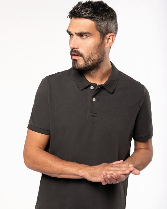 Polo personnalisable KARIBAN Polo vintage manches courtes homme