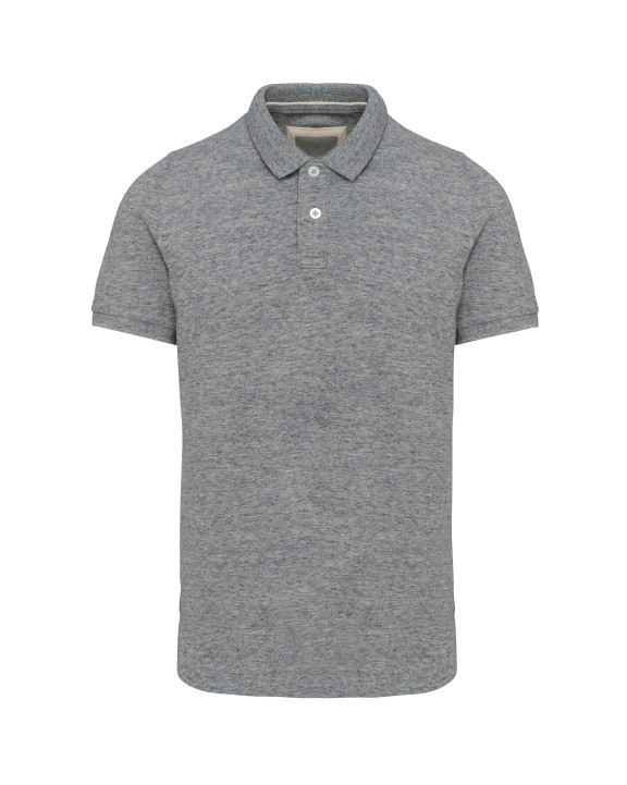 Polo personnalisable KARIBAN Polo vintage manches courtes homme
