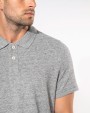 Poloshirt KARIBAN Vintage herenpolo met korte mouwen voor bedrukking &amp; borduring