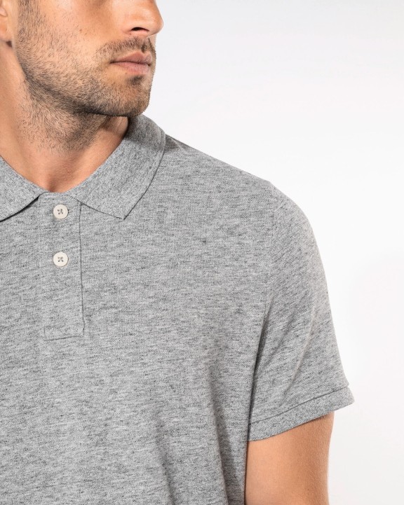 Polo personnalisable KARIBAN Polo vintage manches courtes homme