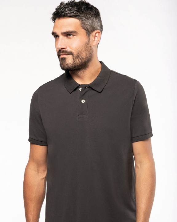Polo personnalisable KARIBAN Polo vintage manches courtes homme