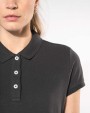 Polo personnalisable KARIBAN Polo vintage manches courtes femme