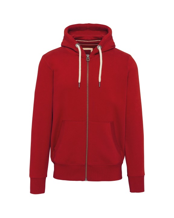 KARIBAN Herren Kapuzensweatshirt mit Reißverschluss Sweatshirt personalisierbar