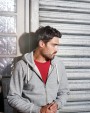 KARIBAN Herren Kapuzensweatshirt mit Reißverschluss Sweatshirt personalisierbar