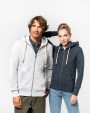 KARIBAN Herren Kapuzensweatshirt mit Reißverschluss Sweatshirt personalisierbar