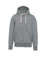 Sweat-shirt personnalisable KARIBAN Sweat-shirt vintage zippé à capuche homme