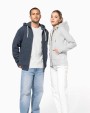 Sweat-shirt personnalisable KARIBAN Sweat-shirt vintage zippé à capuche homme