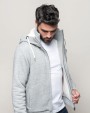 Veste personnalisable KARIBAN Veste vintage molleton doublée sherpa homme