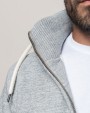 Veste personnalisable KARIBAN Veste vintage molleton doublée sherpa homme
