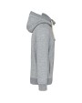 KARIBAN Vintage Fleecejacke mit Sherpa-Futter Jacke personalisierbar