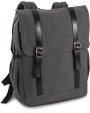 Tas & zak KIMOOD Rugzak van canvas met klep voor bedrukking &amp; borduring
