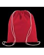 Sac & bagagerie personnalisable KIMOOD Petit sac à dos en coton bio avec cordelettes