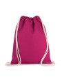KIMOOD Sac à dos avec cordon épais FUCHSIA personnalisable