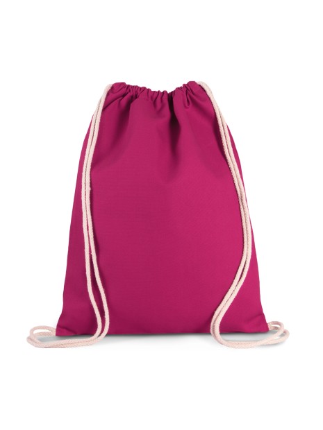 KIMOOD Sac à dos avec cordon épais FUCHSIA personnalisable