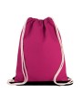 KIMOOD Rucksack mit dicker Kordel Tasche personalisierbar