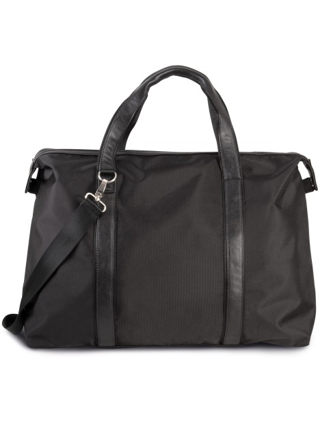KIMOOD Sac fourre-tout de voyage noir personnalisable