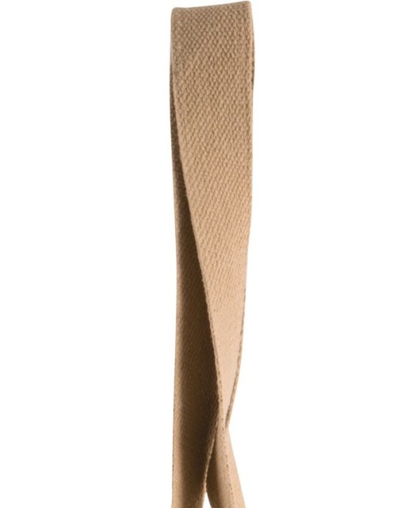 Tote bag KIMOOD Shopper van jute- & katoencanvas voor bedrukking &amp; borduring