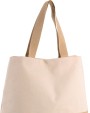 Tote bag personnalisable KIMOOD Sac shopping en toiles de coton et jute