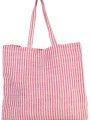 Tote bags à personnaliser KIMOOD Sac shopping à rayures en juco 