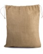 Sac & bagagerie personnalisable KIMOOD Sac en toile de jute avec cordelettes