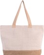 Sac & bagagerie personnalisable KIMOOD Sac de shopping fourre-tout esprit rustique