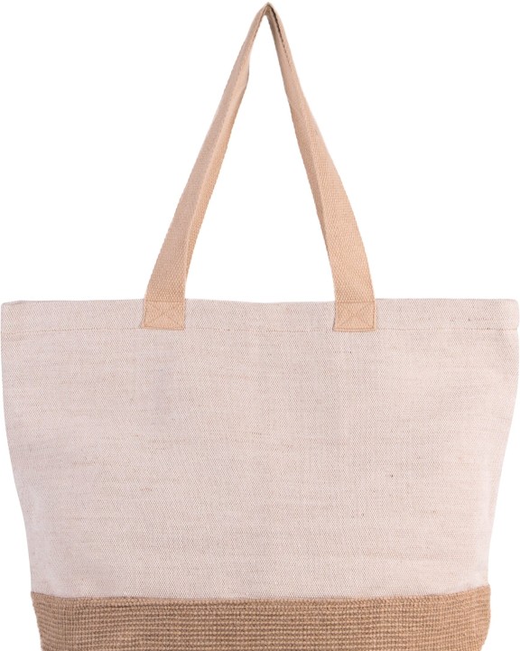Sac & bagagerie personnalisable KIMOOD Sac de shopping fourre-tout esprit rustique