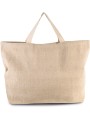 KIMOOD Grand sac de shopping fourre-tout esprit rustique rustic natural personnalisable