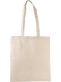 KIMOOD Sac shopping classique coton bio naturel personnalisable