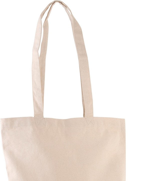 Tote bag KIMOOD Klassieke shopper van biologisch katoen voor bedrukking &amp; borduring