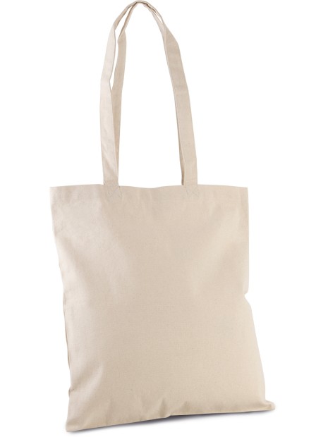 KIMOOD Sac shopping classique coton bio naturel personnalisable