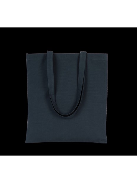 KIMOOD Sac shopping classique coton bio Blue Navy personnalisable