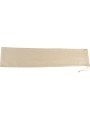 KIMOOD Sac à baguette en coton bio naturel personnalisable