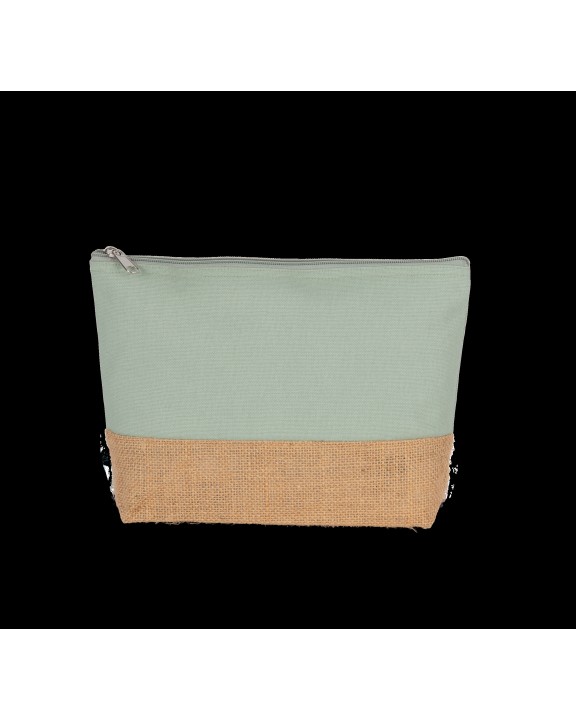 Tas & zak KIMOOD Zakje van katoencanvas en jute voor bedrukking &amp; borduring