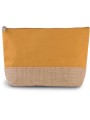 KIMOOD Pochette en toiles de coton et jute  personnalisable