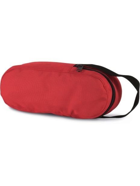 KIMOOD Sacoche de pétanque rouge personnalisable