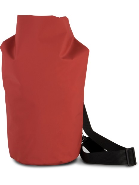 KIMOOD Sac étanche Roll-Top 10 litres rouge personnalisable