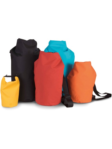 KIMOOD Sac étanche Roll-Top 10 litres rouge personnalisable