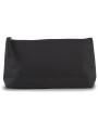 KIMOOD Trousse de toilette en coton noir personnalisable