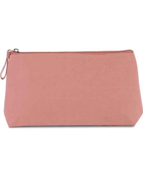 KIMOOD Kulturbeutel aus Baumwolle Tasche personalisierbar